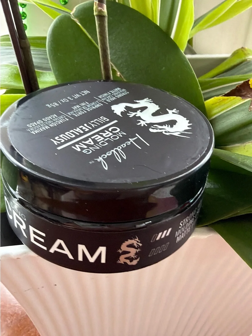 Billy Jealousy Black Styling Molding Cream Jar